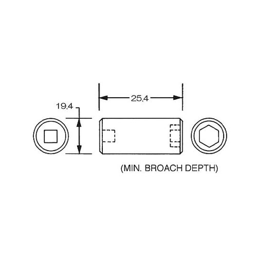 3/8”DRx9/16” ソケット EA