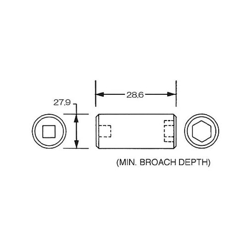 3/8”DRx13/16”ソケット EA