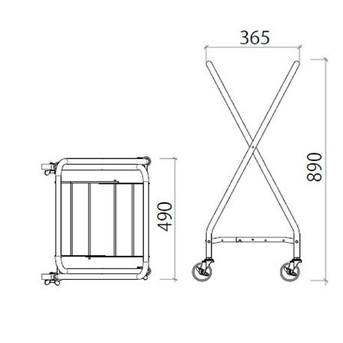 コンドル リサイクルカートY−4MT(フ