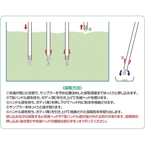 PEディスポパウダーサンプラー(非滅菌)