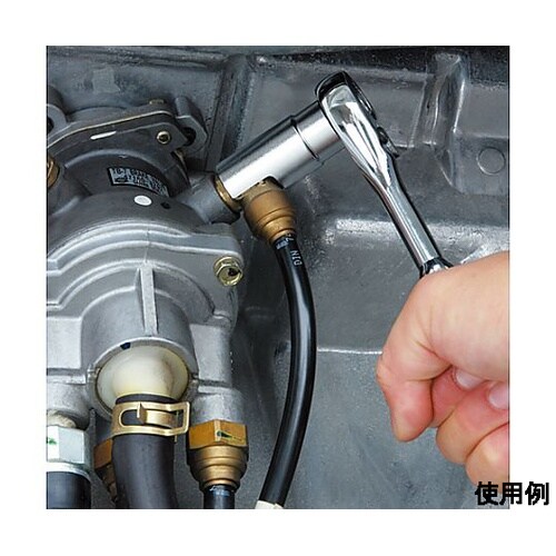 3/8”DRx22mm エルボコネクタス