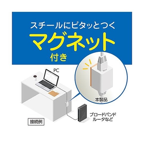 LANケーブル中継アダプター(カテゴリー