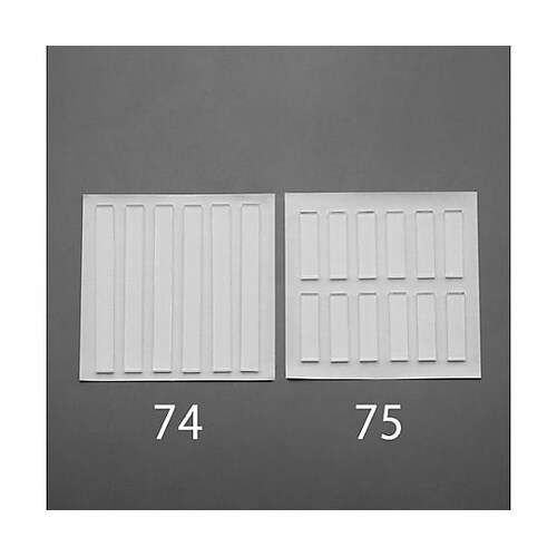 10x100x3mm 耐震ベース(クリア