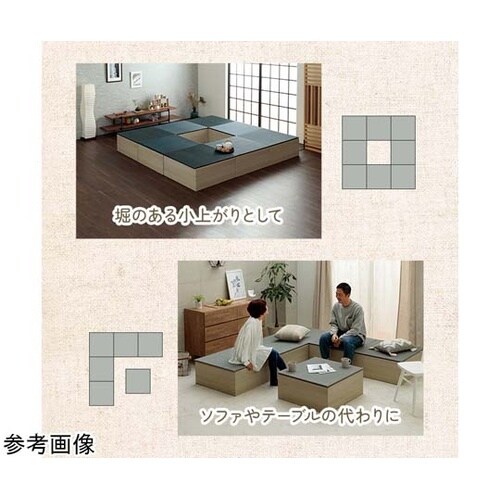 段ボール製小上がり 無地 1040370