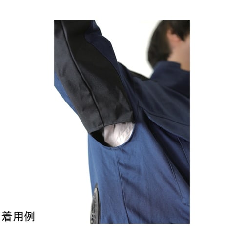 YZ5361 防炎長袖ブルゾン ネイビー