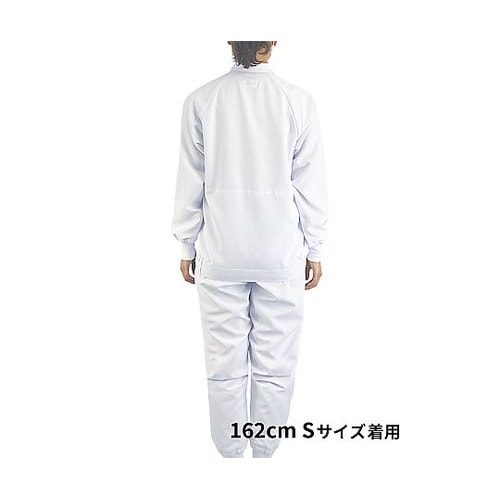 長袖ラグラン ジャンパー白 S CD63