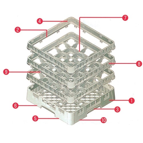 キャンブロ オープンラック H143mm