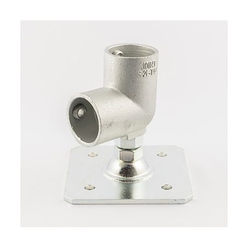 48.6mm 単管用水平調整金具(L型/