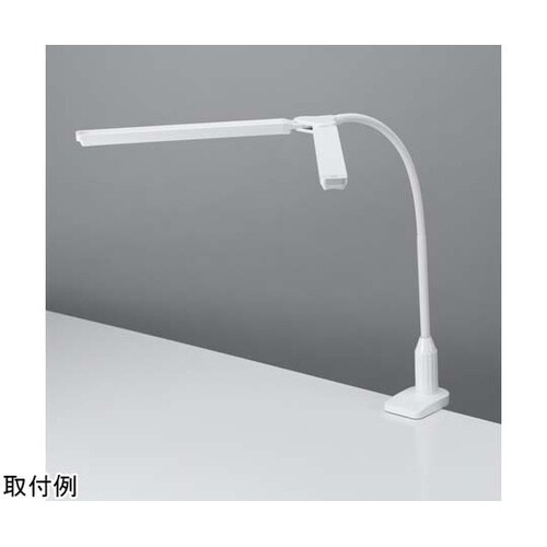 LED2灯クランプスタンドライト調光機能