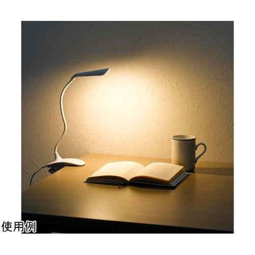 調光式フレキシブルクリップライトホワイト