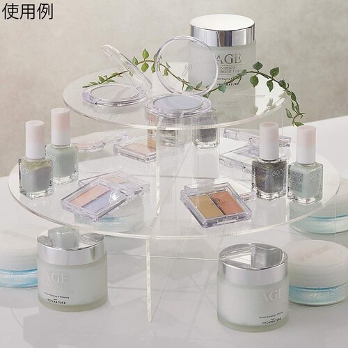 アクリル組立式丸型ステージ 直径30cm