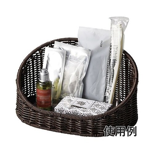 オーバルアメニティ&多目的ケース(ダーク