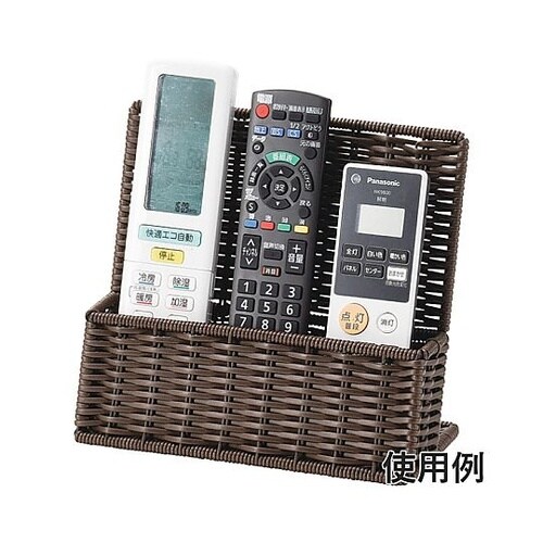 パンフレット多目的スタンド(ダークブラウ