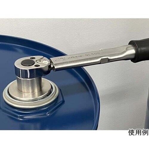 ドラム缶トルク値管理用締め治具