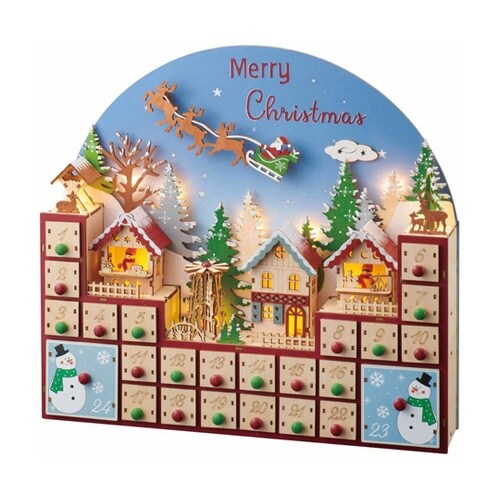 LEDアドベントカレンダー メリークリス