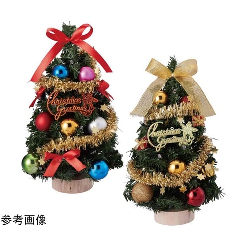 卓上デコレーションクリスマスツリーレッド