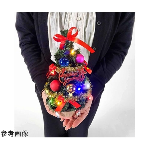 卓上デコレーションクリスマスツリーレッド