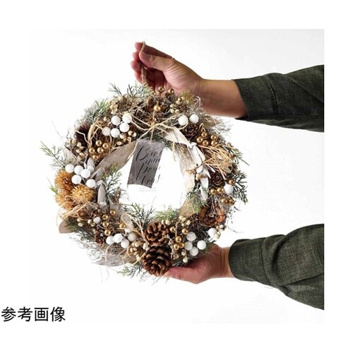 ナチュラルリース ゴールド【クリスマス飾