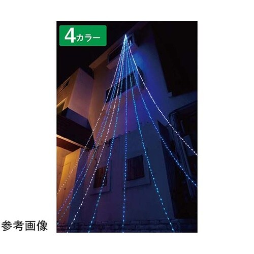 LEDドレ―プライト(15m) ホワイト