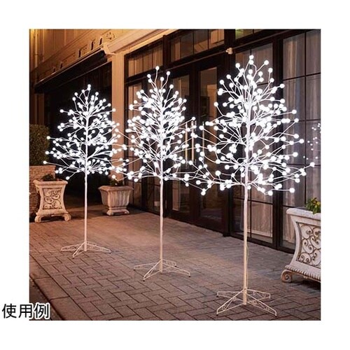 LEDホワイトボール立ち木ライト 38−