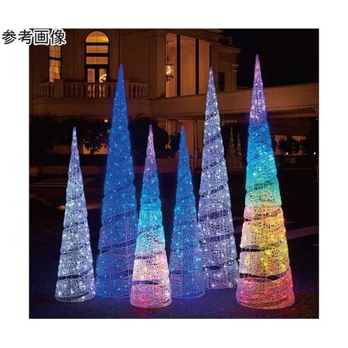 LEDスパイラルツリー H210cm ク