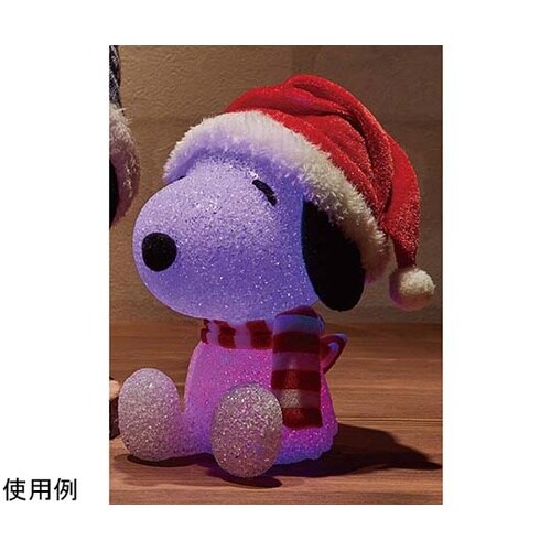クリスマスライト おすわりスヌーピー ス