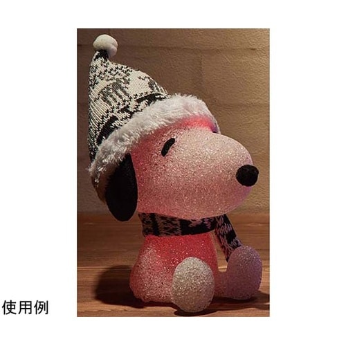 クリスマスライト おすわりスヌーピー グ