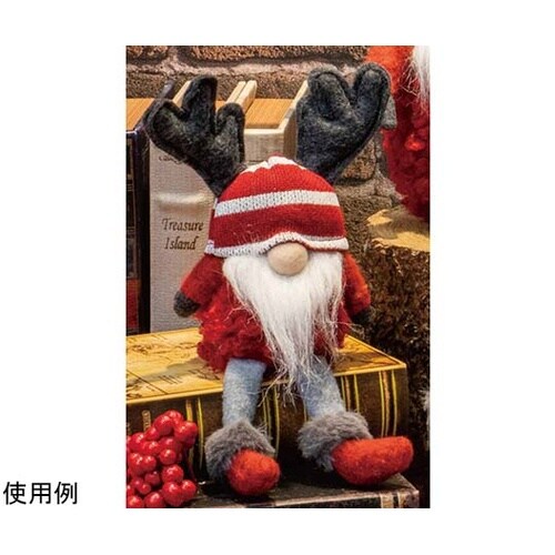 【クリスマス飾り】ファブリック足ブラドー