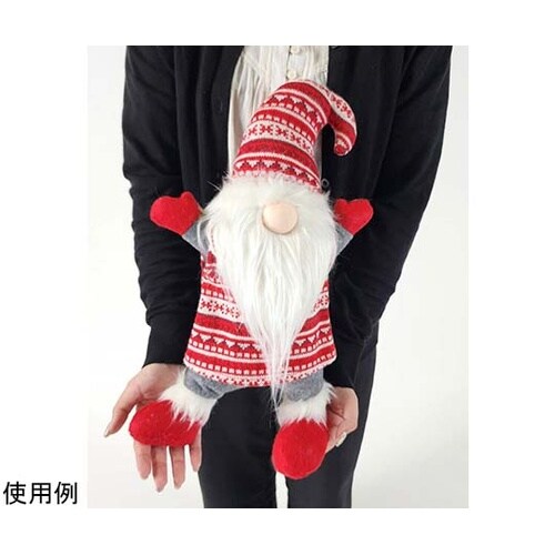ノルディック片足立ちサンタ レッド 38