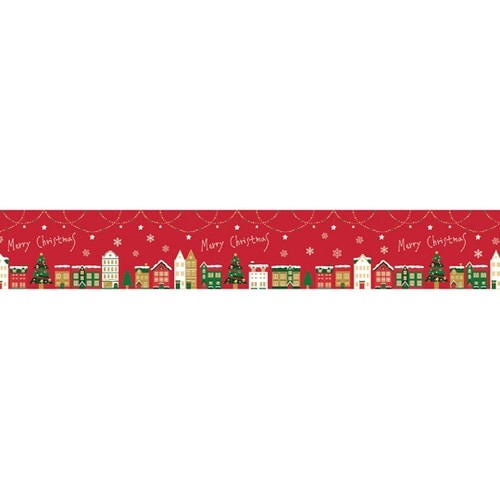 ワゴン幕 クリスマス街並み 38−120
