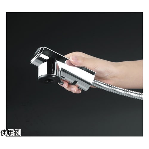 流し台用シングルレバー式シャワー付混合栓