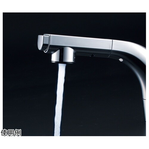 洗面用シングルレバー式シャワー(eレバー