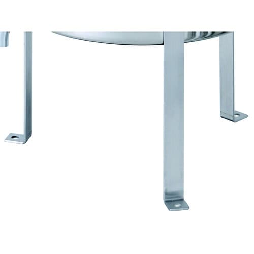 蛇口付密閉容器 空気抜・平鋼脚付 10L