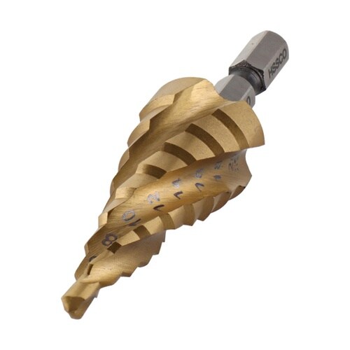 H&H コバルトステップドリル9段 HS