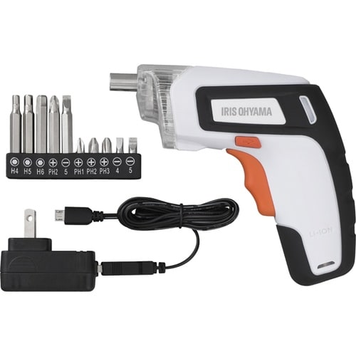 充電式電動ドライバー ホワイト JDD3