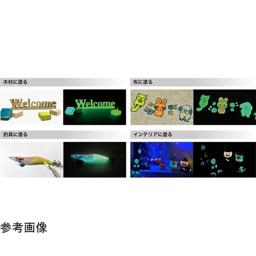 水性蓄光塗料 α−Vega 20g 蓄光