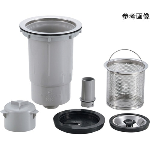 深型排水トラップ G1−1/2ネジ 樹脂