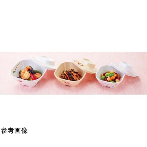 角小鉢(蓋) 花衣 10個入 M−408