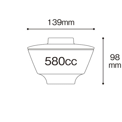 飯碗(身) 風音 139×77mm 10