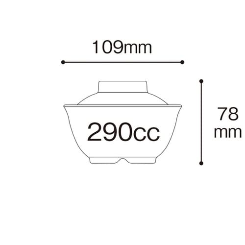 飯丼(蓋) 詩緒里 96×30mm 10