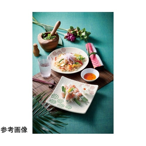 21cm 楕円皿 更紗 5個入 M−49