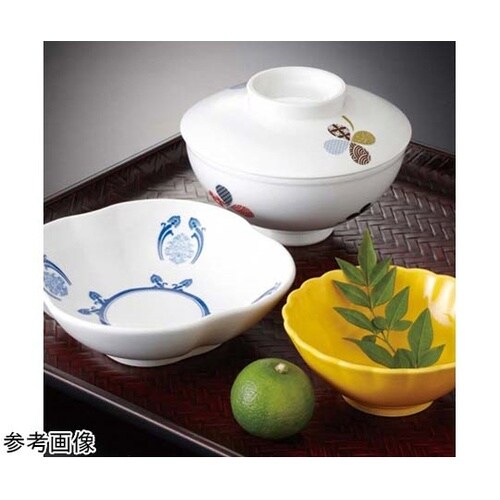 16cm 丸皿 丸紋草花 10個入 EA