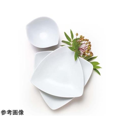 トリオプレート(M) ホワイト 5個入