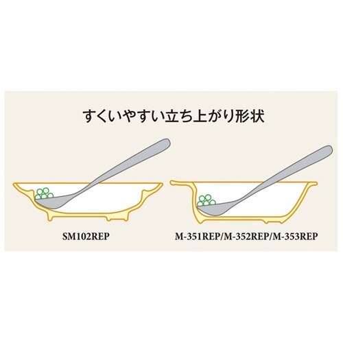 16.5cm 深皿(身) ペタロ 80個