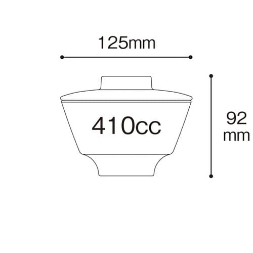 飯碗(身) 風音 125×71mm 80