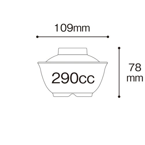 飯丼(蓋) 詩緒里 96×30mm 24