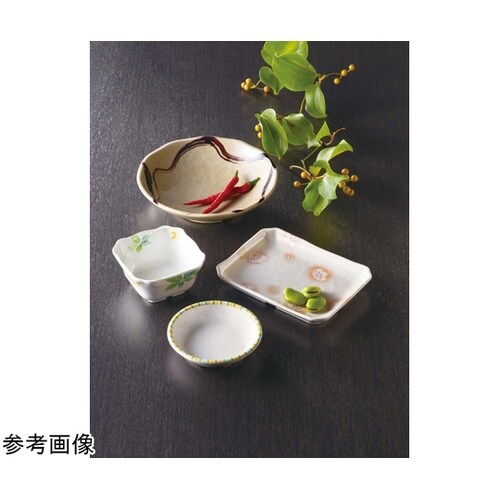 角仕切皿 橙 80個入 M−116EB