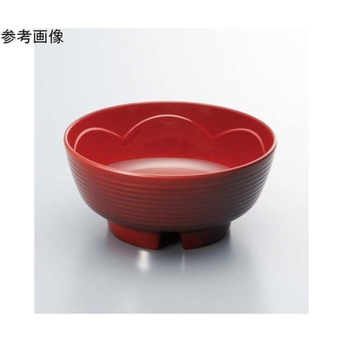 千筋汁椀(身) 溜内朱 120個入 GW