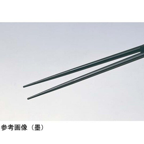 22cm 木の葉箸 墨 600個入 TC