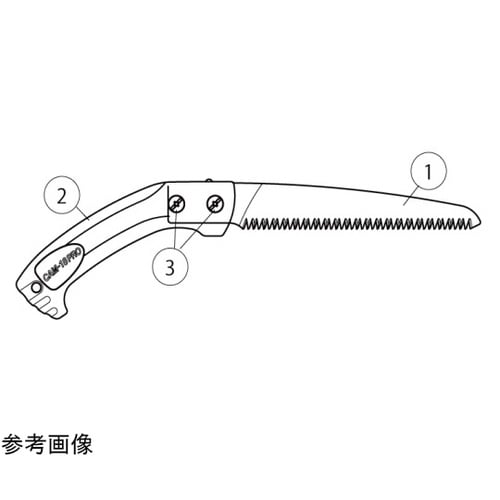 CAM24PRO柄一式 ネジナット付 9